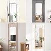 Over Door Full Length Mirror Black Gold White Hanging Bedroom Wardrobe Mirrors