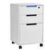 Office Home Metal Filing Cabinet Cupboard on Castors Cabinet 3-10 Drawer Storage