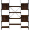 Bookshelf Brown Oak 155.5x24x166.5 cm Engineered Wood