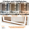 White Dressing Table With Drawers Mirror Stool Set Makeup Desk Vanity Gkvseedlxl