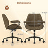 Executive Office Chair Ergonomic Swivel Computer Desk Chair Olive