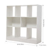 3-Tier Bookcase Storage Shelf Shelving Wooden Display Cabinet Unit Living Room