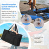 Inflatable Touring Kayak Set 2-person Kayak outdoor Fishing Kayak Aluminum Oars