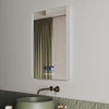 LED Bathroom Mirror with Bluetooth Shaver Socket Demister Dimmable Light 600x800