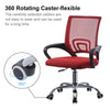 Mesh Office Chair Computer Cushioned Home Swivel Leather Small Adjustable Chairs