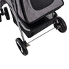 Pet Stroller Dog Cat Pushchair Folding Pet Stroller Travel Cart Jogging Carrier