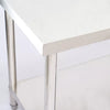 Stainless Steel Work Table Commercial Catering Bench 2-6 FT with / no Backsplash