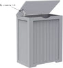 Laundry Hamper Bin Clothes Storage Linen Cabinet Chest Wooden Shaker Unit Home