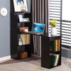 Computer Desk Bookshelves Workstation Corner Study Table Storage Combo Black