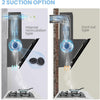 COMFEE' 60cm Angled Cooker Hood Tempered Glass Extractor w/ Touch Screen & LED