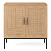 Kitchen Storage Cabinet 2-Door Buffet Sideboard with Adjustable Shelf