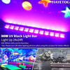 36W UV LED Blacklight Strip Light for Disco Party Fluorescent Decor