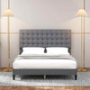 Gold Pole Lamp Living Room Elegant Floor Lamp w/Foot-Operated Switch