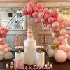 Heavy Duty Metal Double Pole Round Wedding Backdrop Stand Arch Garden Arbor Deco