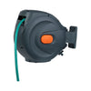 Wall Mounted 20m Auto Rewind Retractable Garden Hose Reel 9in1 Water Spray Pipe