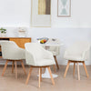 BEKRVIO STRONG ALE Dining Swivel chairs (set of 2) BEIGE