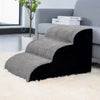 3 Floors Pet Stairs Ramp High Density Foam Cat Dog Stairs Dog Steps for Bed/Sofa