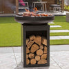 Outdoor Plancha Griddle Matanzas Steel Matte Black RedFire