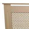 Adjustable Radiator Cover Unfinished MDF Trellised Grill Modern Traditional