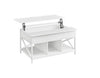 Lift-Top Table Coffee Table for Living Room, Coffee Table with Open and Hidden