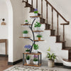 XL Plant Stand with Grow Lights Flower Holder Tree Shaped Bonsai Organizer Rack