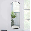 150CM OvalShaped Wall Dressing Mirror Bedroom Full Length Mirror Hallway Mirror
