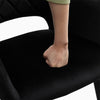 Pair of Dining Chair Velvet Diamond Chairs with Metal Legs Black/Blue/Grey/Green