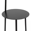 Modern LED Floor Lamp with Tea Table Shelves Storage Standing Corner Night Light