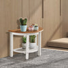 Semicircular Shower Bench 2-Tier Bath Bench Seat Bathroom Inside Shower Stool