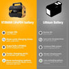 VTOMAN FlashSpeed 300 Portable Power Station with 110w Solar Panel Bundle