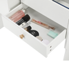 Dressing Table With Drawers Mirror Stool Set Makeup Desk Vanity Table Bedroom