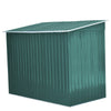 4ft*8ft Sloped Roof Tool Room Garden Storage Shed Pent Roof Sliding Doors Room