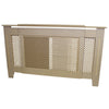 Adjustable Radiator Cover Unfinished MDF Trellised Grill Modern Traditional