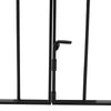 Vintage Wrought Iron Garden Gate Driveway Entrance Steel Metal Heavy Duty Ornate