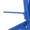 Blue Workshop 2 Ton Hydraulic Engine Crane Folding Hoist Lift Jack Stand Wheels