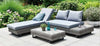 Garden Rattan Corner Sofa Sun lounger Rattan Luxury Garden Set 5 Year Warranty!!