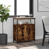 Gecheer Sideboard Smoked Oak 70x30x80 Engineered Wood Sideboard C4U6
