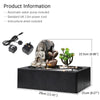 Tabletop Fountain Indoor Rockery Desktop Mountain Waterfall Ornament w/LED Decor