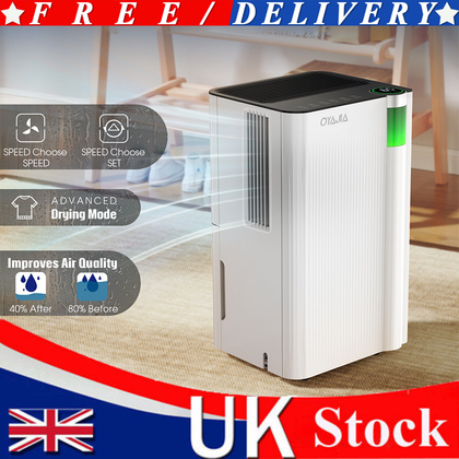 12L Dehumidifier Air Purifier For Mould and Moisture Extraction Quiet 38dB - 25㎡