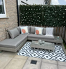 Grey Rattan Garden Sofa Set 5 Seater Outdoor Patio Furniture Table Cushions