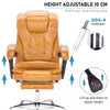 Executive Office Chair Swivel Recliner Computer Desk Gaming Chair with Footrest