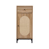 Wooden Bathroom Cupboard Storage Organizer Sofa Side Table Cabinet with Drawer
