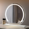 White Mirror LED Lights Hollywood Vanity Dressing Table Make-up Mirrors 60cm New