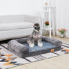 Jumbo XL Dog Bed Pet Sofa Fleece Mattress Semi Enclosed Bolster Waterproof Liner