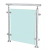 Balustrade Glass Panels 10mm Toughened 316 Stainless Steel Posts Railing Decking