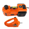 12V Electric Hydraulic Car Jack 5 Ton with Wrench & Inflator, Digital Display