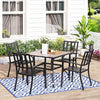 Outdoor Dining Sets Square Table Patio Furniture Sets Dining Table Chairs Sets