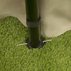 3m x 3m Gazebo Marquee Heavy Duty Garden Tent Showerproof Full Side Curtains