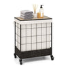 Costway Laundry Hamper 110L Large Capacity Handwoven Rattan Laundry Basket