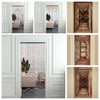 Wooden Beads String Door Curtain Hanging Room Divider Porch Entrance Decor UK